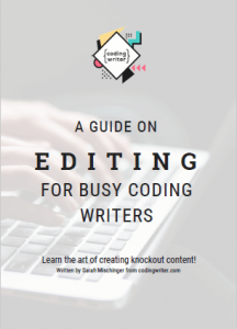 Editing guide cover